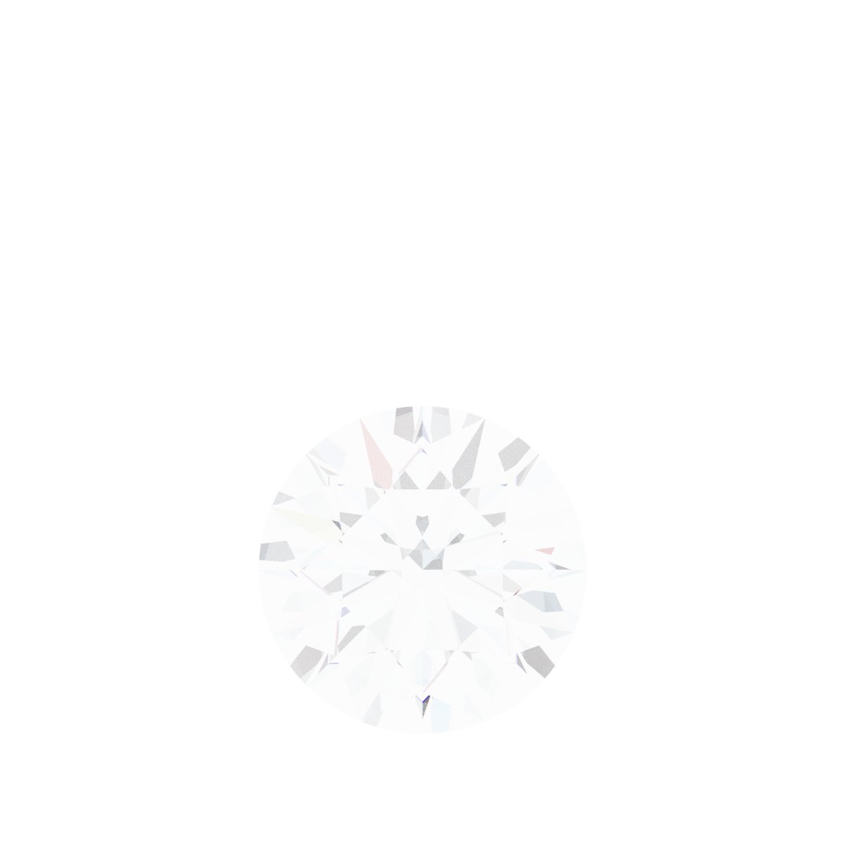 Bezel-Set Solitaire Charm/Pendant