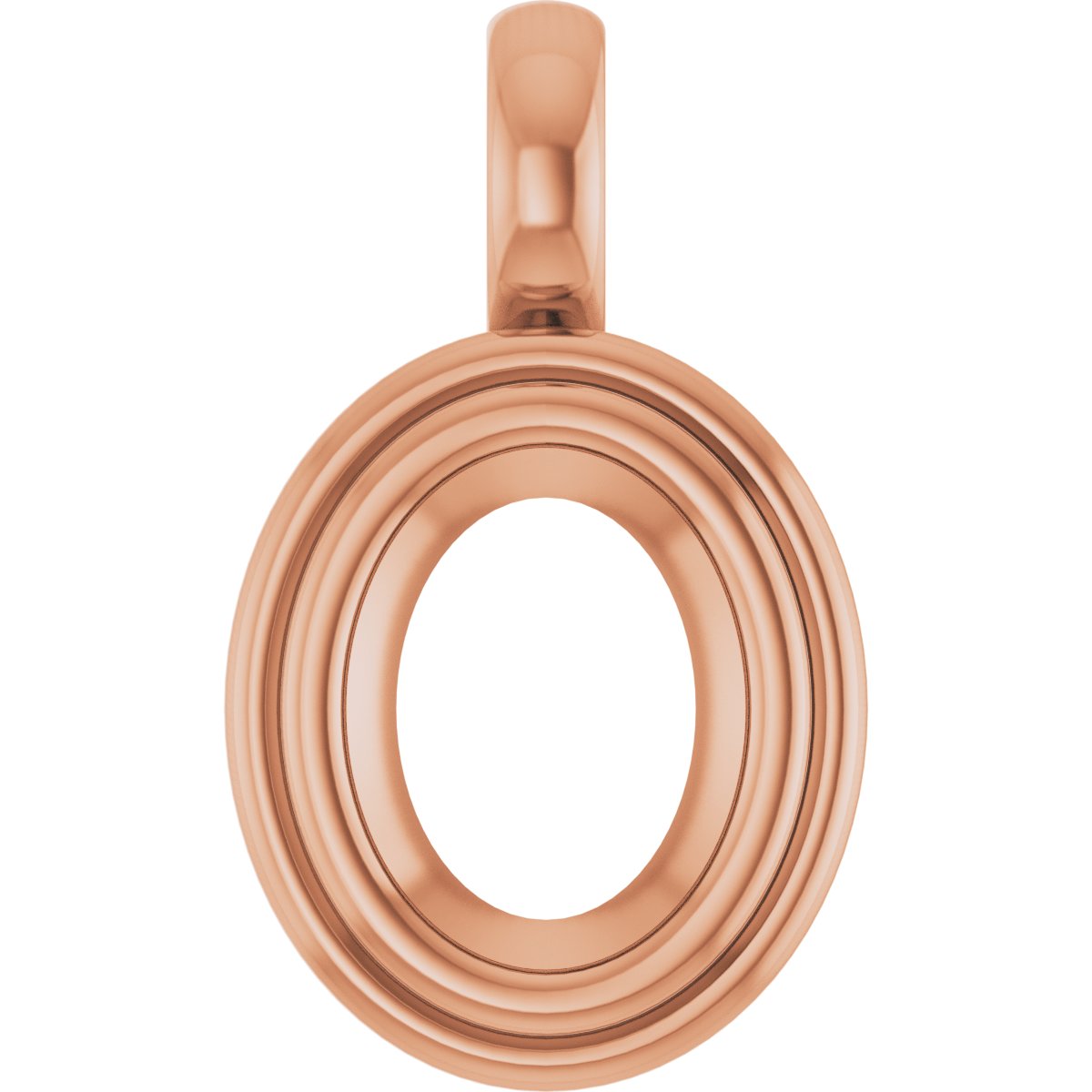 Bezel-Set Solitaire Charm/Pendant