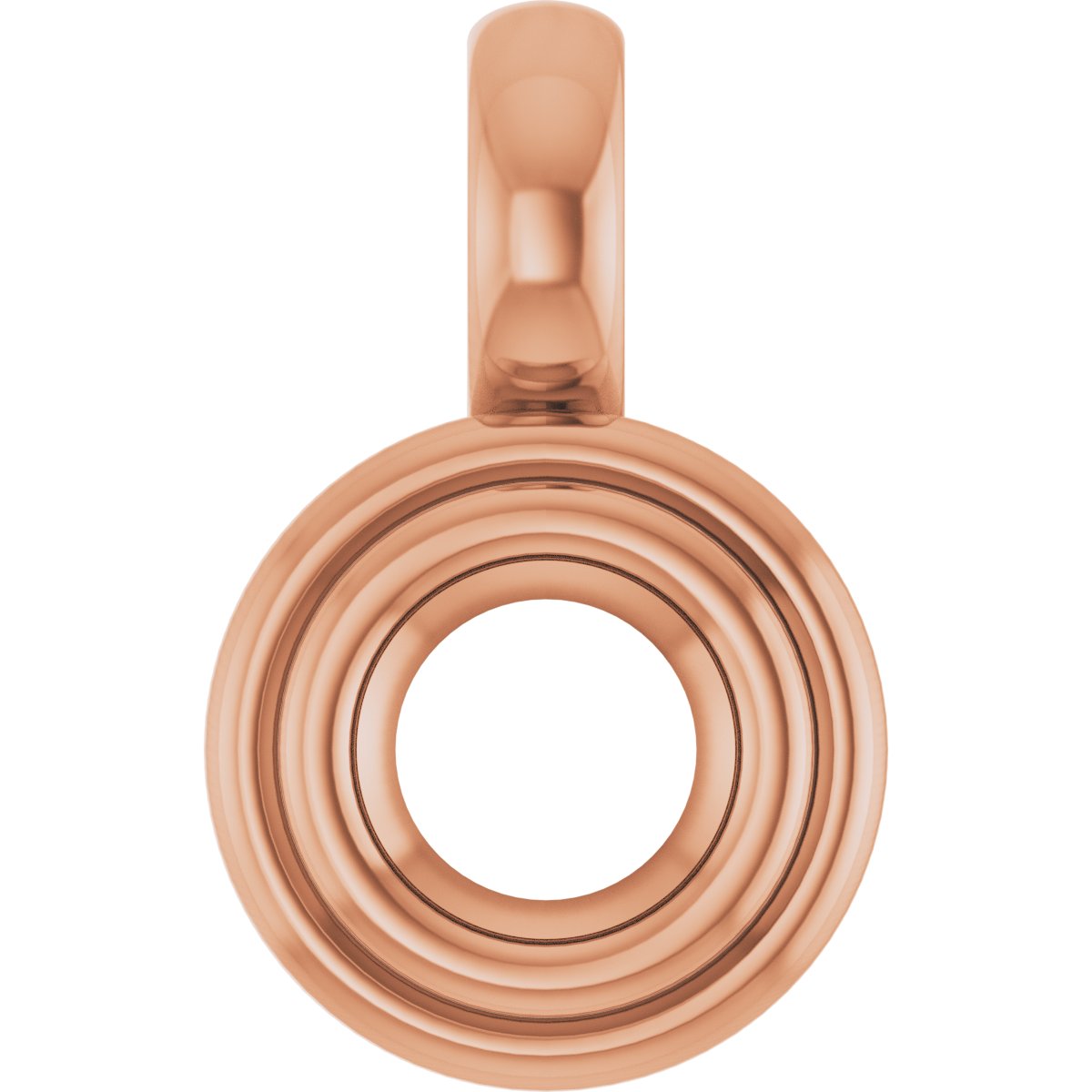 Bezel-Set Solitaire Charm/Pendant