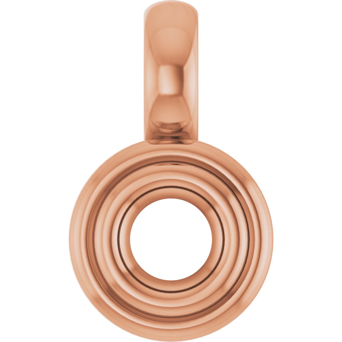 Bezel-Set Solitaire Charm/Pendant