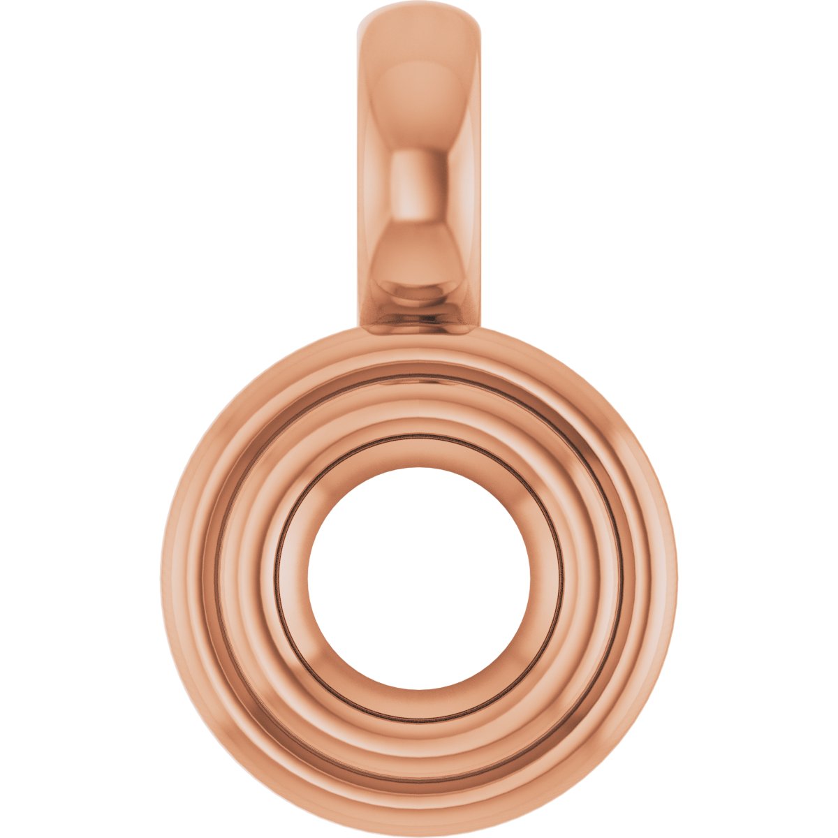 Bezel-Set Solitaire Charm/Pendant