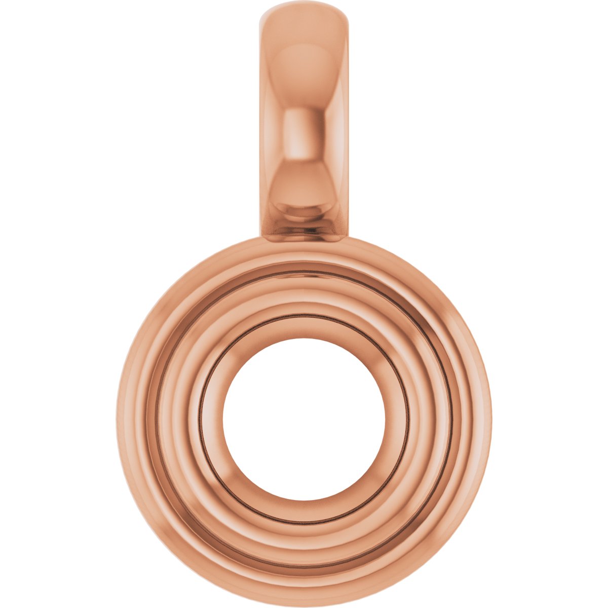Bezel-Set Solitaire Charm/Pendant