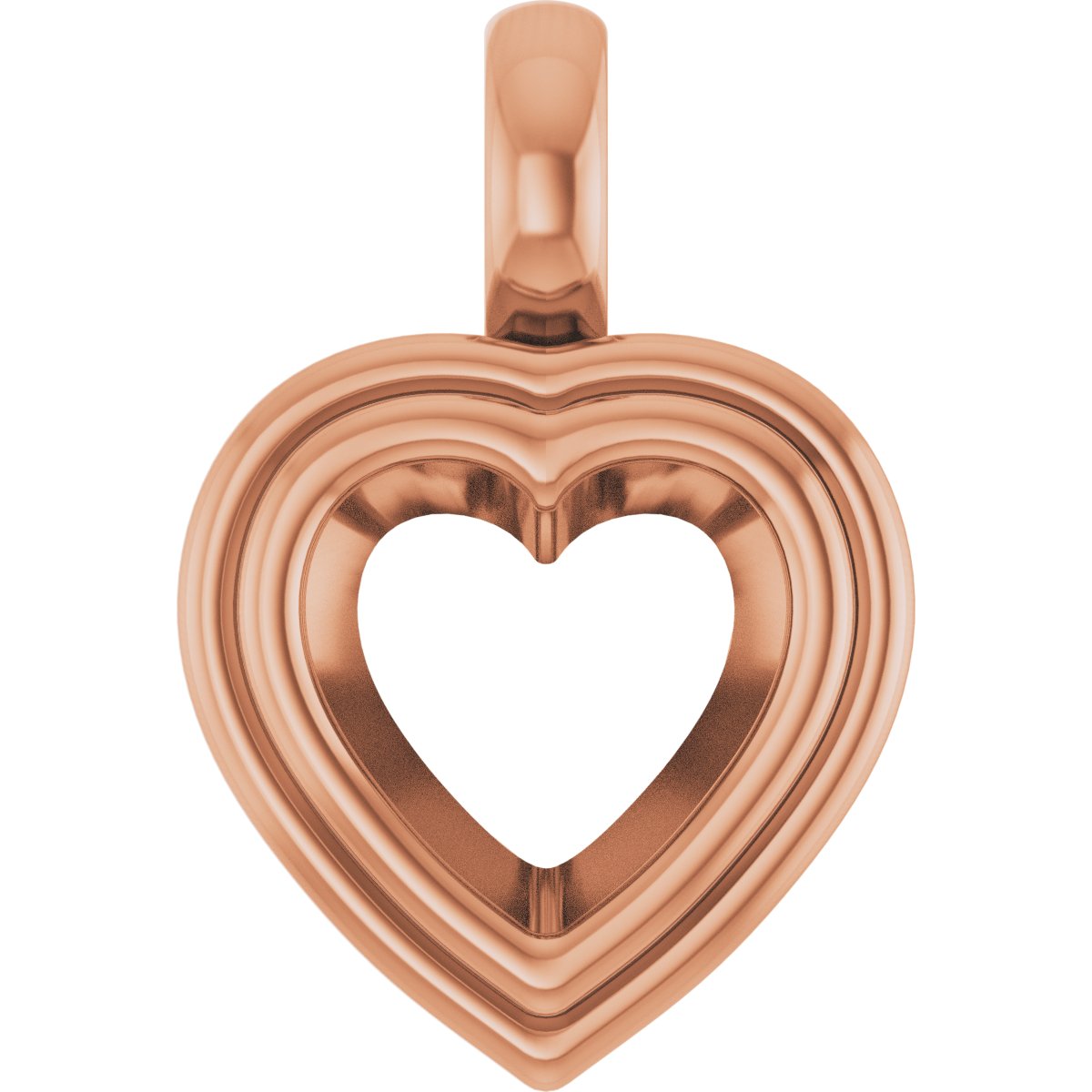 Bezel-Set Solitaire Charm/Pendant