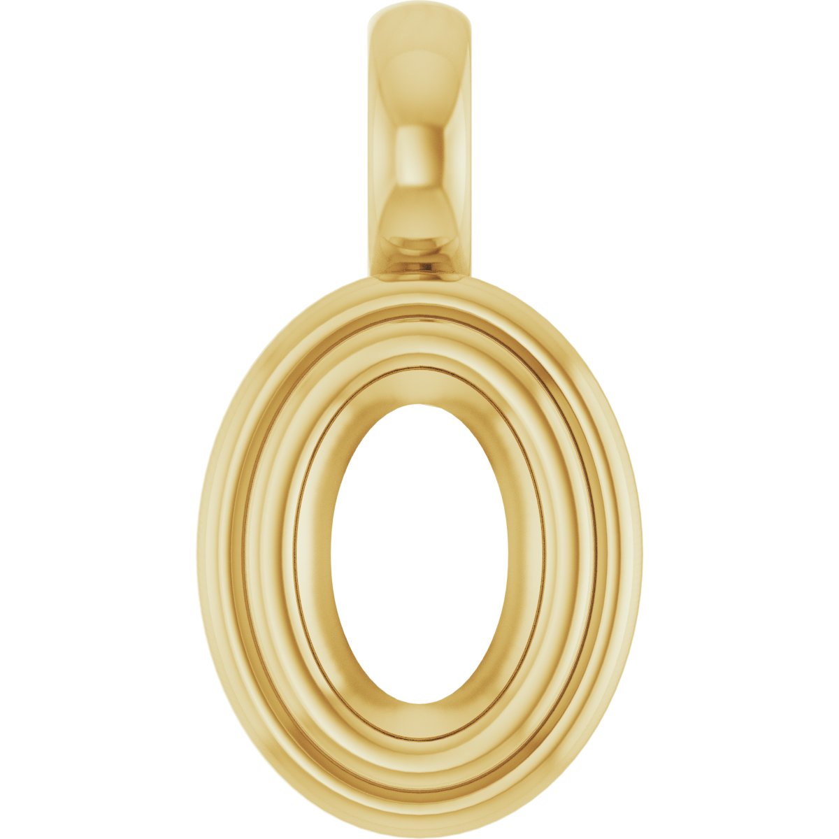 Bezel-Set Solitaire Charm/Pendant
