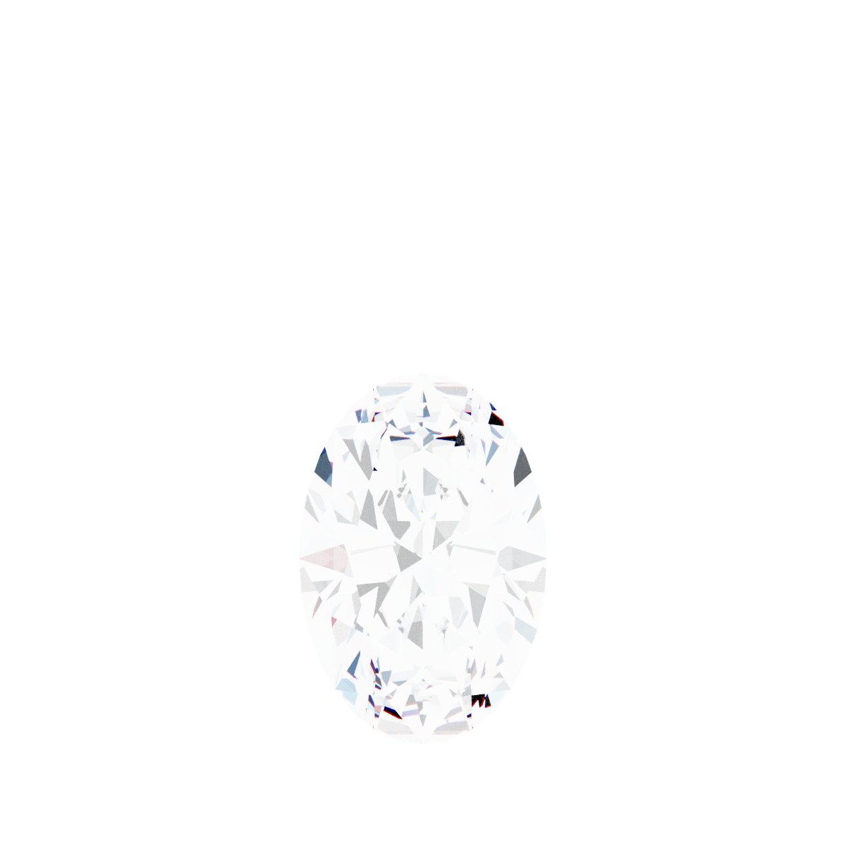 Bezel-Set Solitaire Charm/Pendant