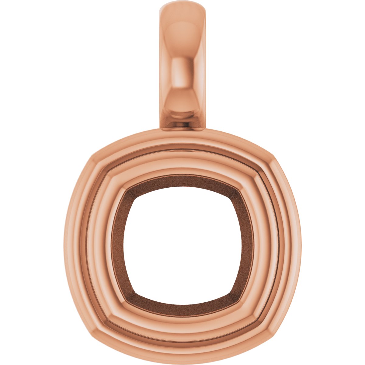 Bezel-Set Solitaire Charm/Pendant