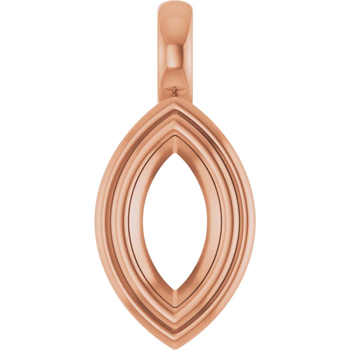 Bezel-Set Solitaire Charm/Pendant