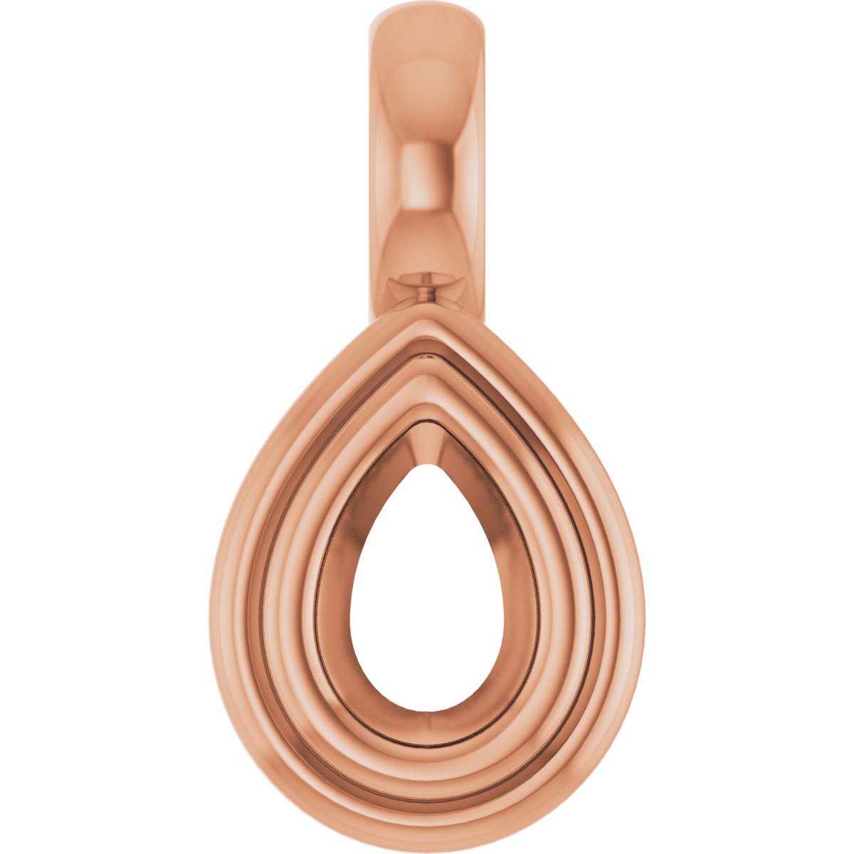 Bezel-Set Solitaire Charm/Pendant