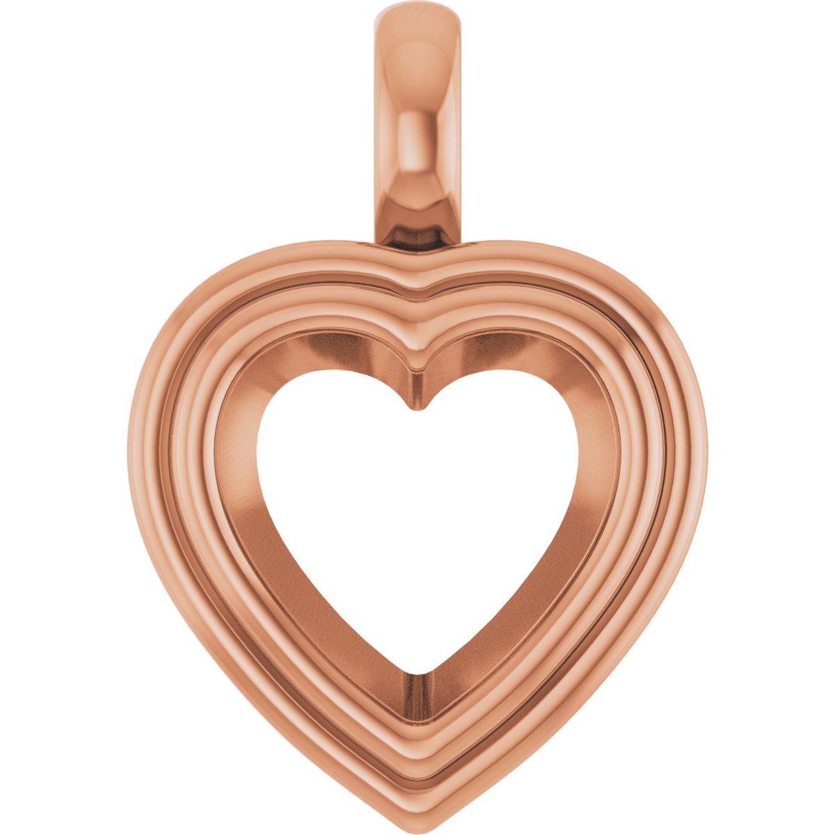 Bezel-Set Solitaire Charm/Pendant