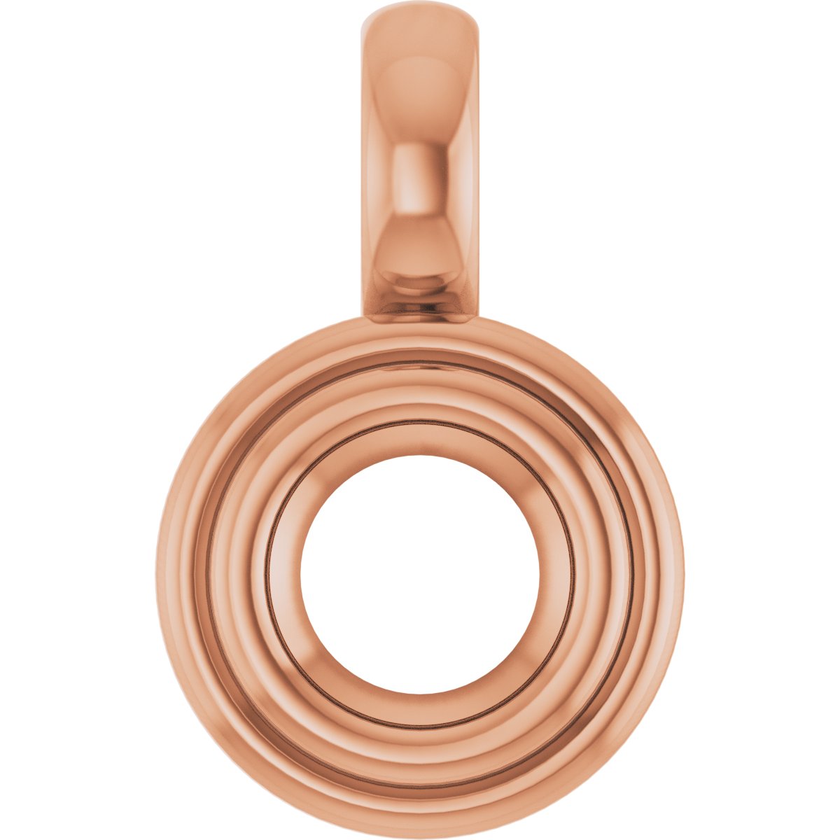 Bezel-Set Solitaire Charm/Pendant