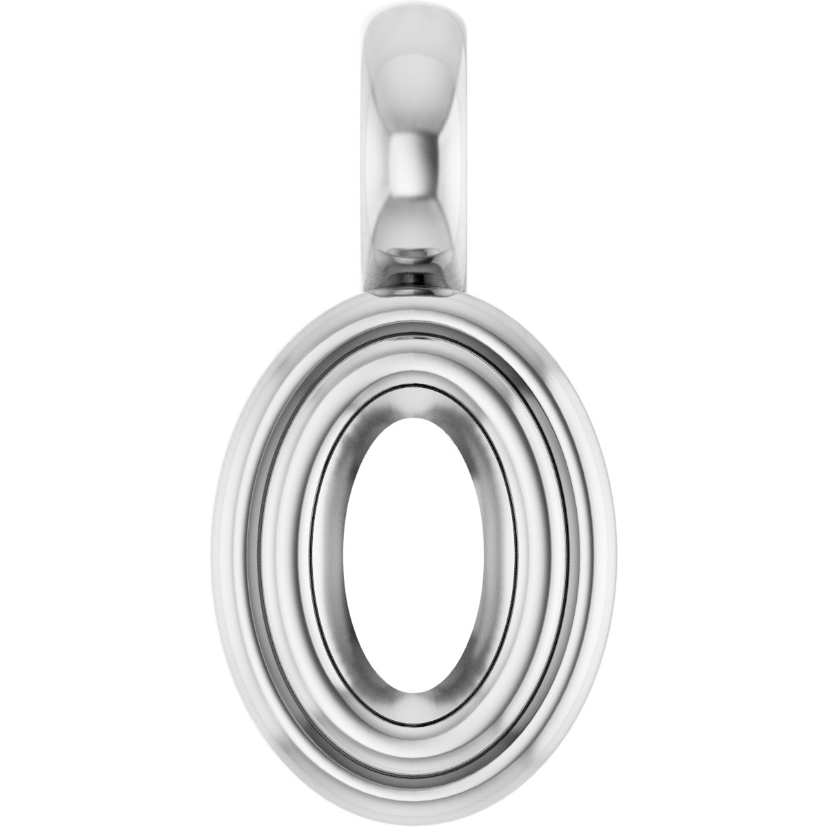 Bezel-Set Solitaire Charm/Pendant