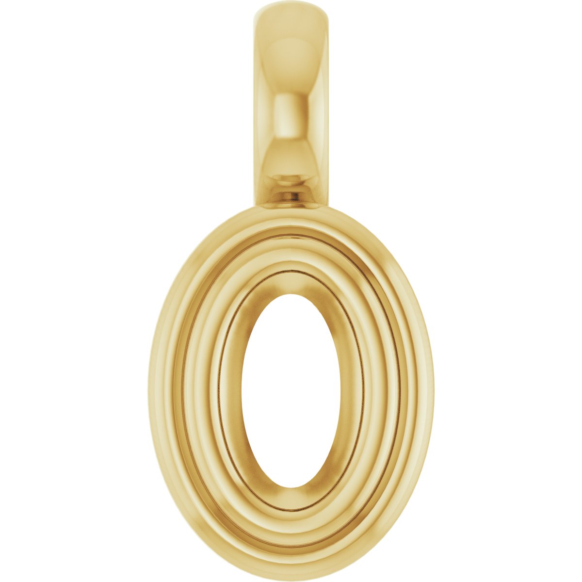 Bezel-Set Solitaire Charm/Pendant