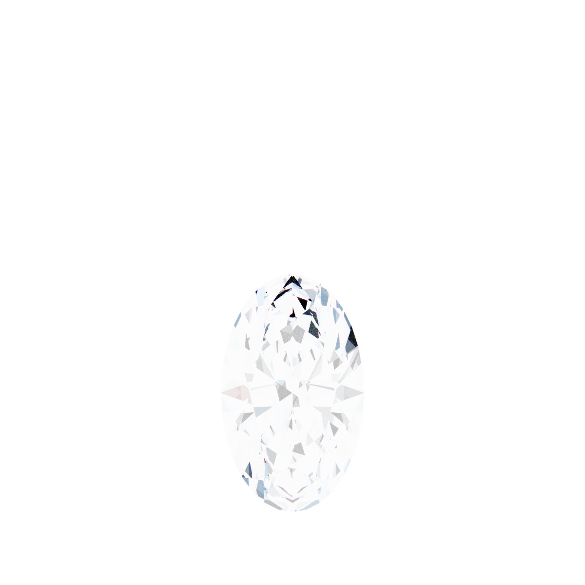 Bezel-Set Solitaire Charm/Pendant