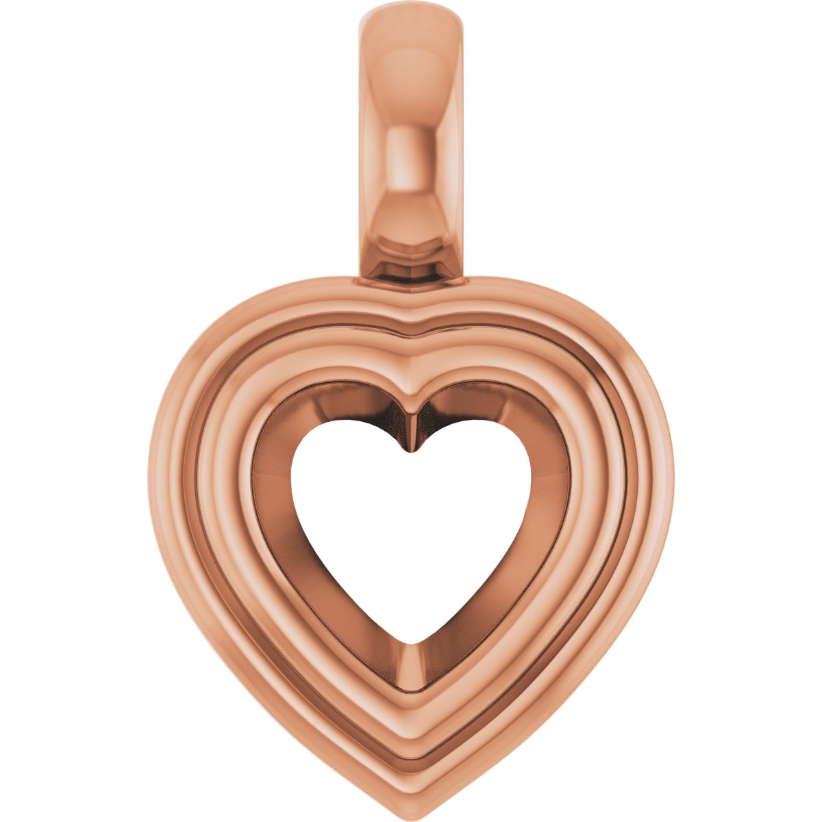 Bezel-Set Solitaire Charm/Pendant