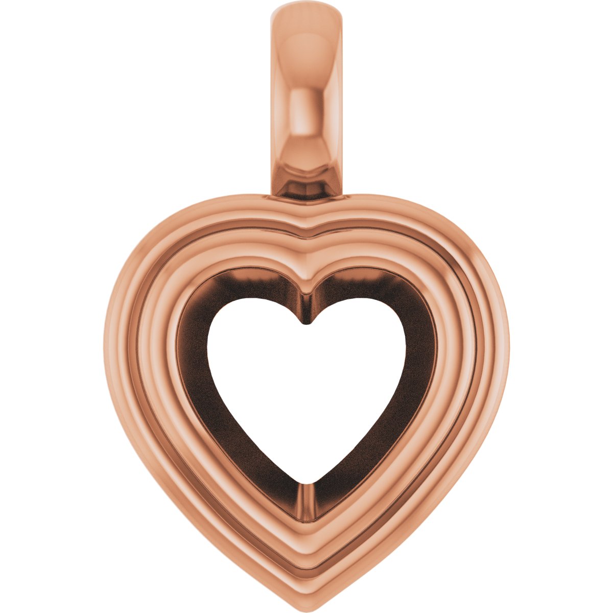 Bezel-Set Solitaire Charm/Pendant
