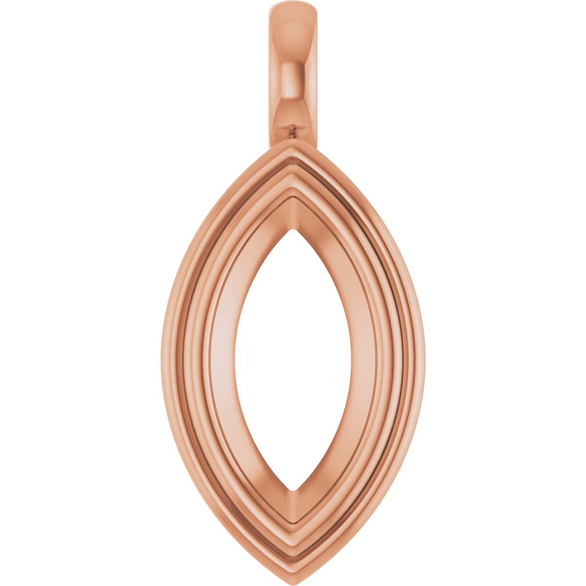 Bezel-Set Solitaire Charm/Pendant