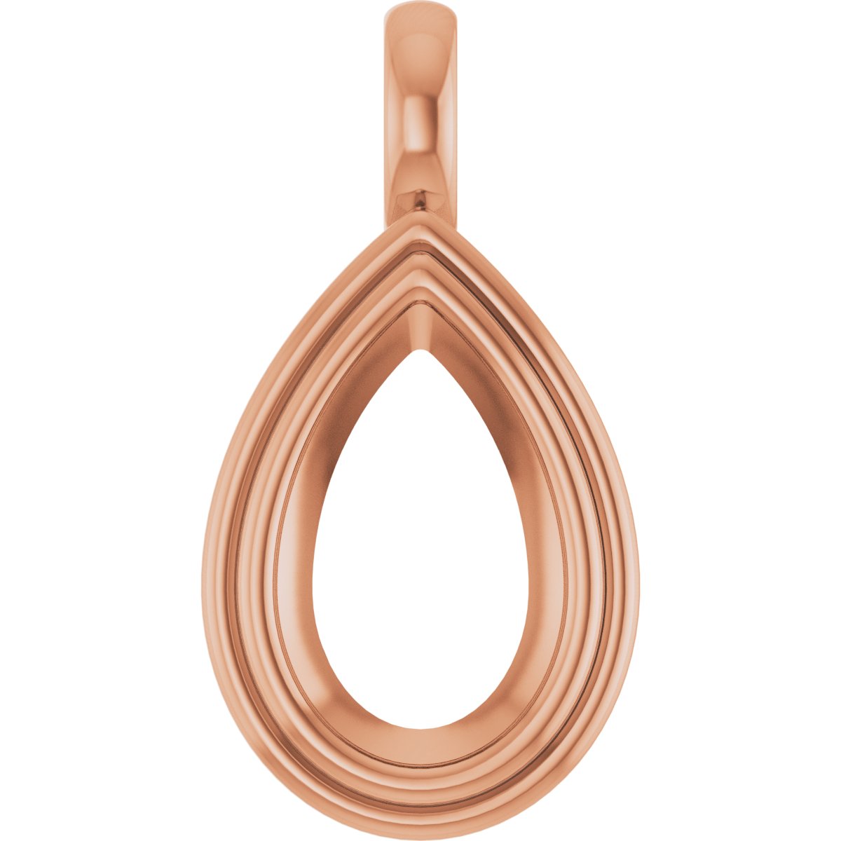 Bezel-Set Solitaire Charm/Pendant