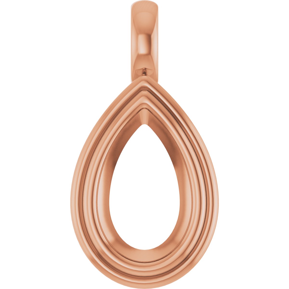 Bezel-Set Solitaire Charm/Pendant