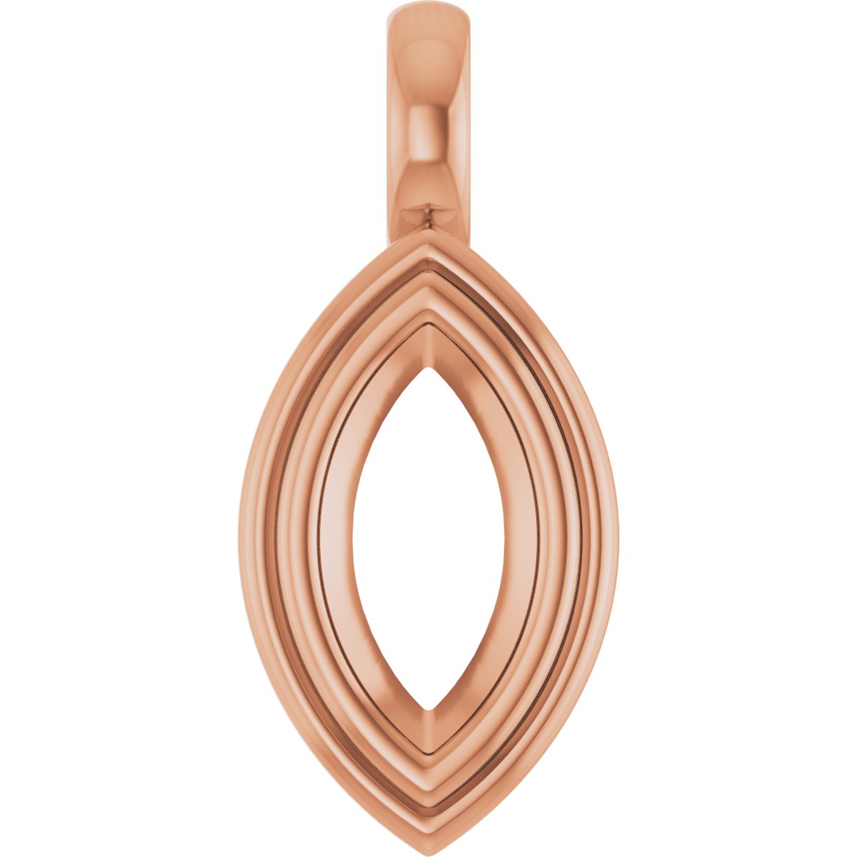 Bezel-Set Solitaire Charm/Pendant