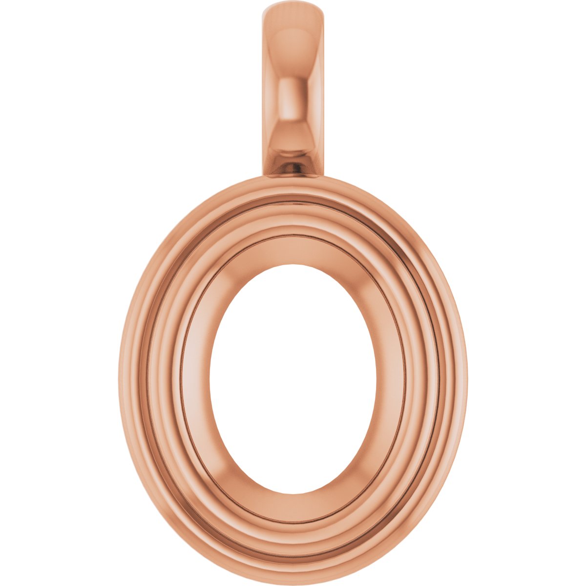 Bezel-Set Solitaire Charm/Pendant