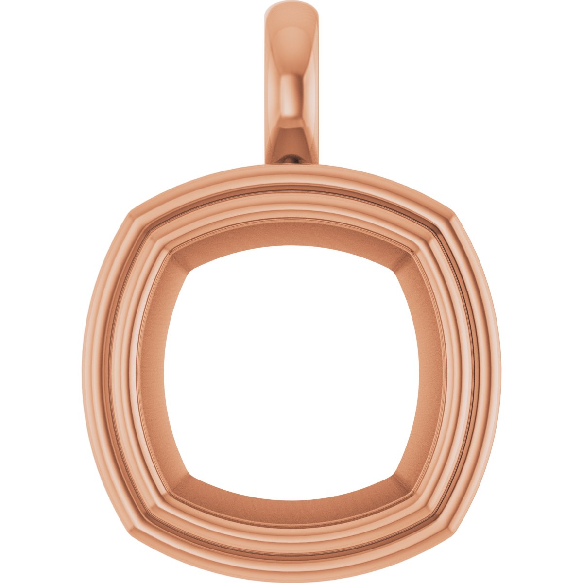 Bezel-Set Solitaire Charm/Pendant