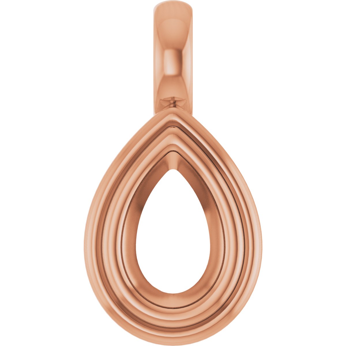 Bezel-Set Solitaire Charm/Pendant