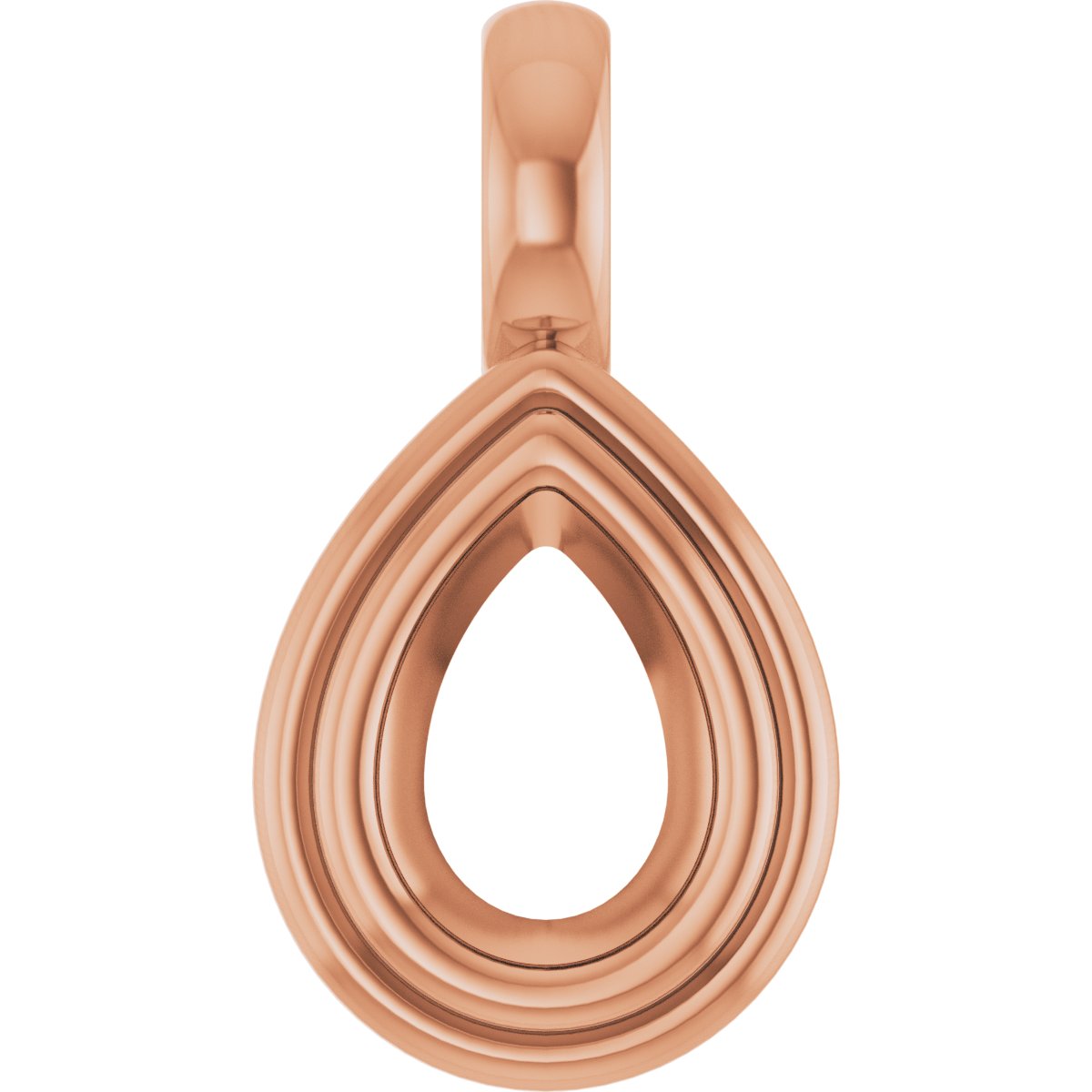 Bezel-Set Solitaire Charm/Pendant