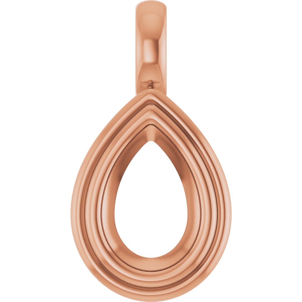 Bezel-Set Solitaire Charm/Pendant