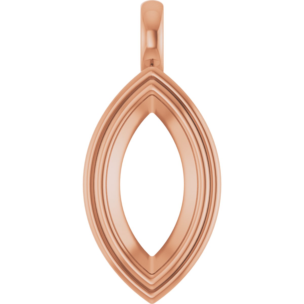 Bezel-Set Solitaire Charm/Pendant