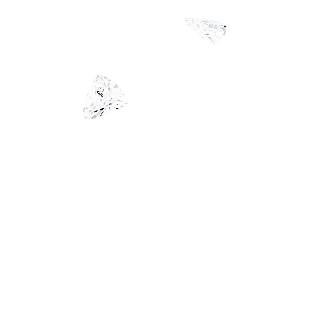 Bezel-Set Three-Stone Engagement Ring
