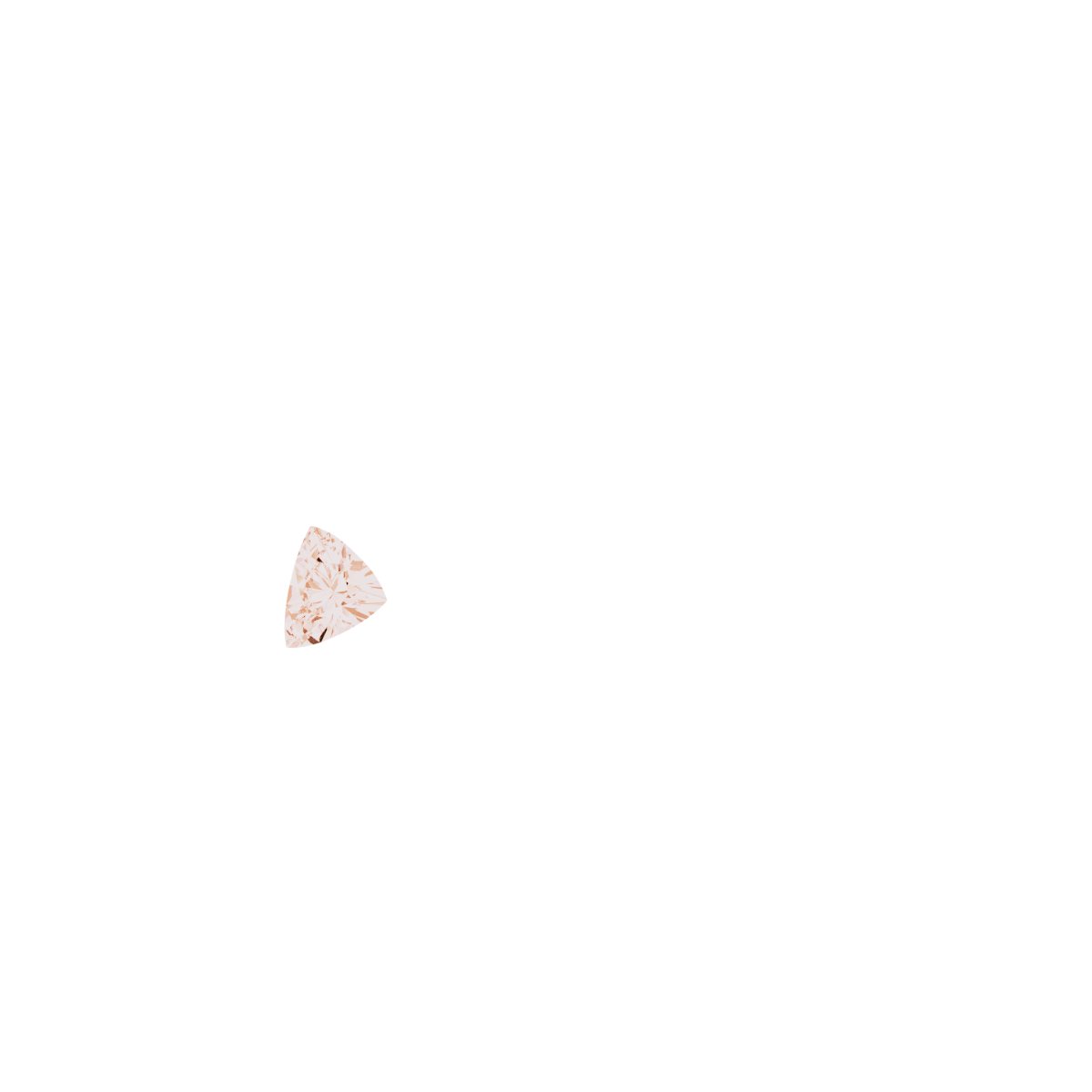Bezel-Set Three-Stone Engagement Ring