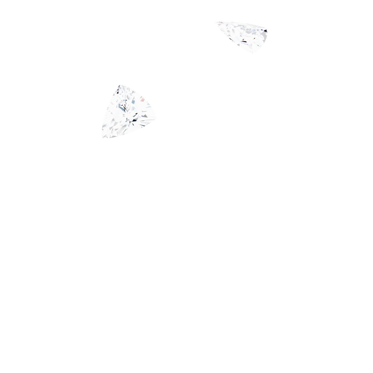 Bezel-Set Three-Stone Engagement Ring