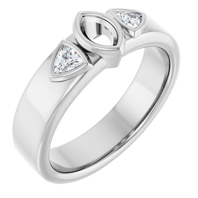 14k White Gold
