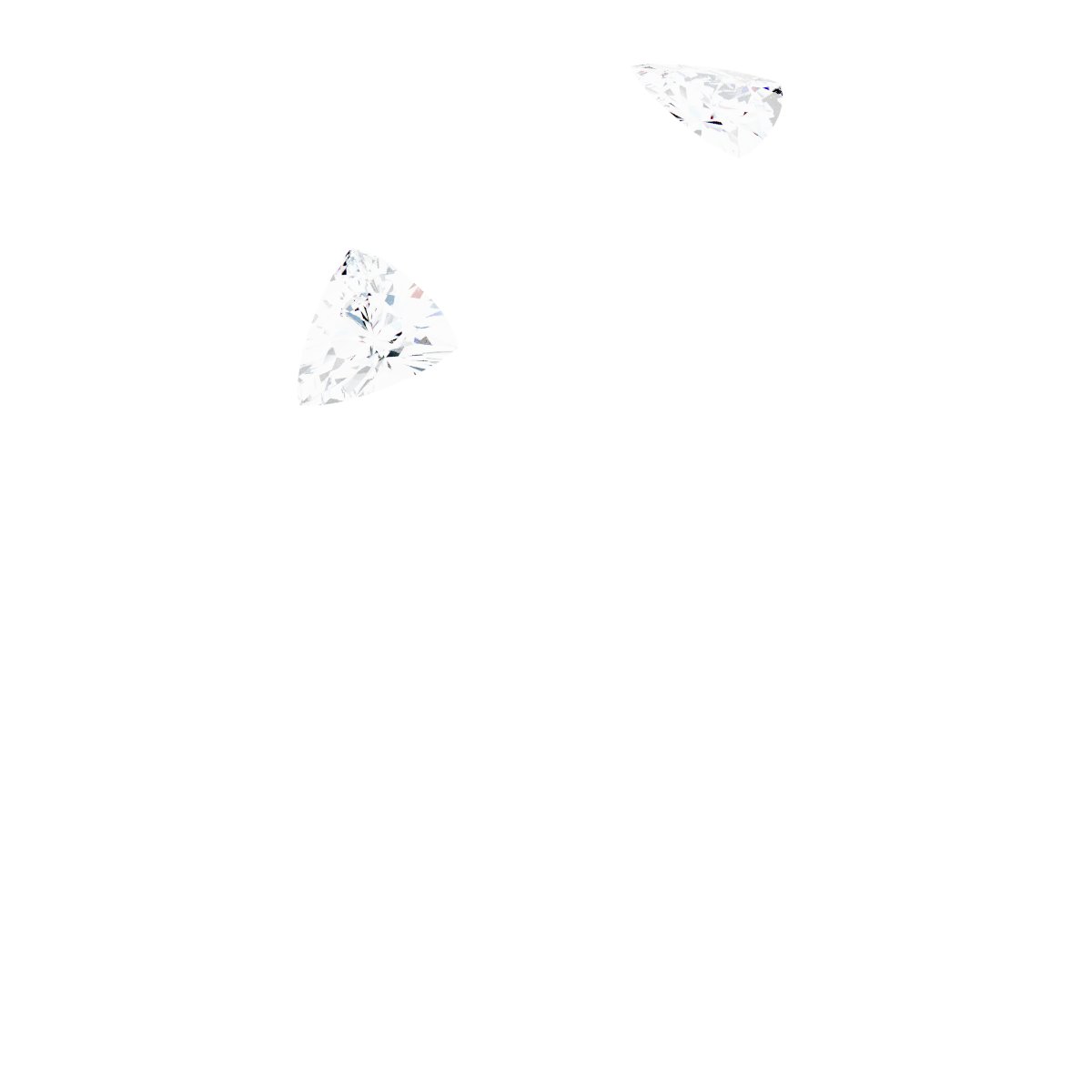 Bezel-Set Three-Stone Engagement Ring