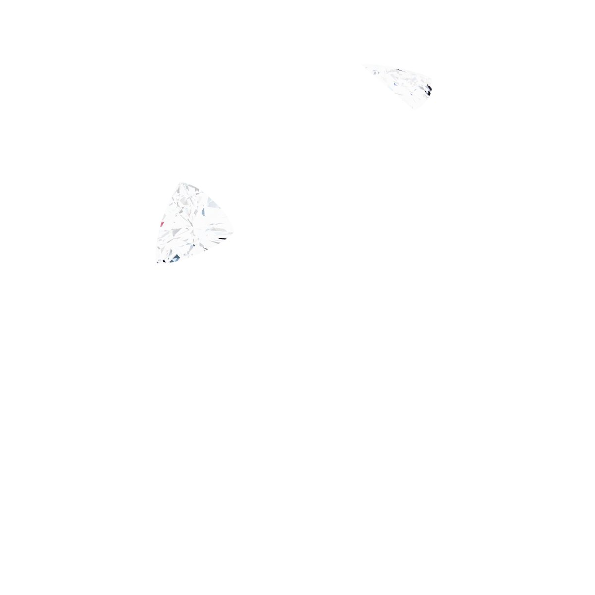 Bezel-Set Three-Stone Engagement Ring