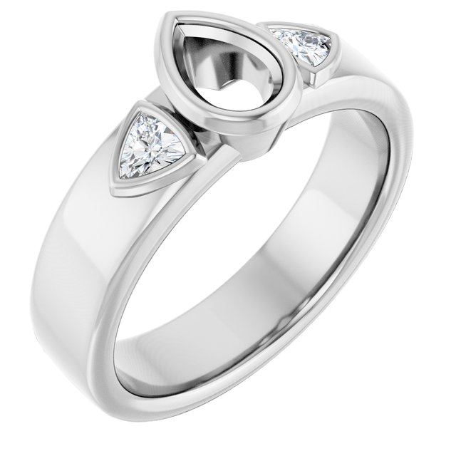 14k White Gold