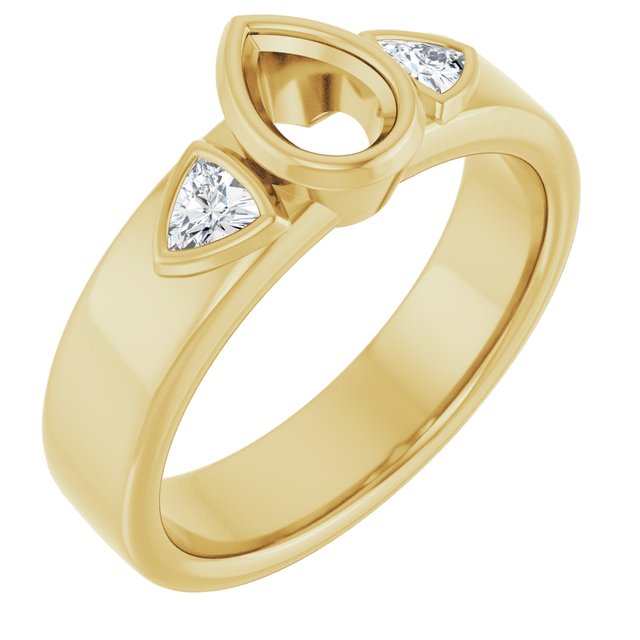 14k Yellow Gold