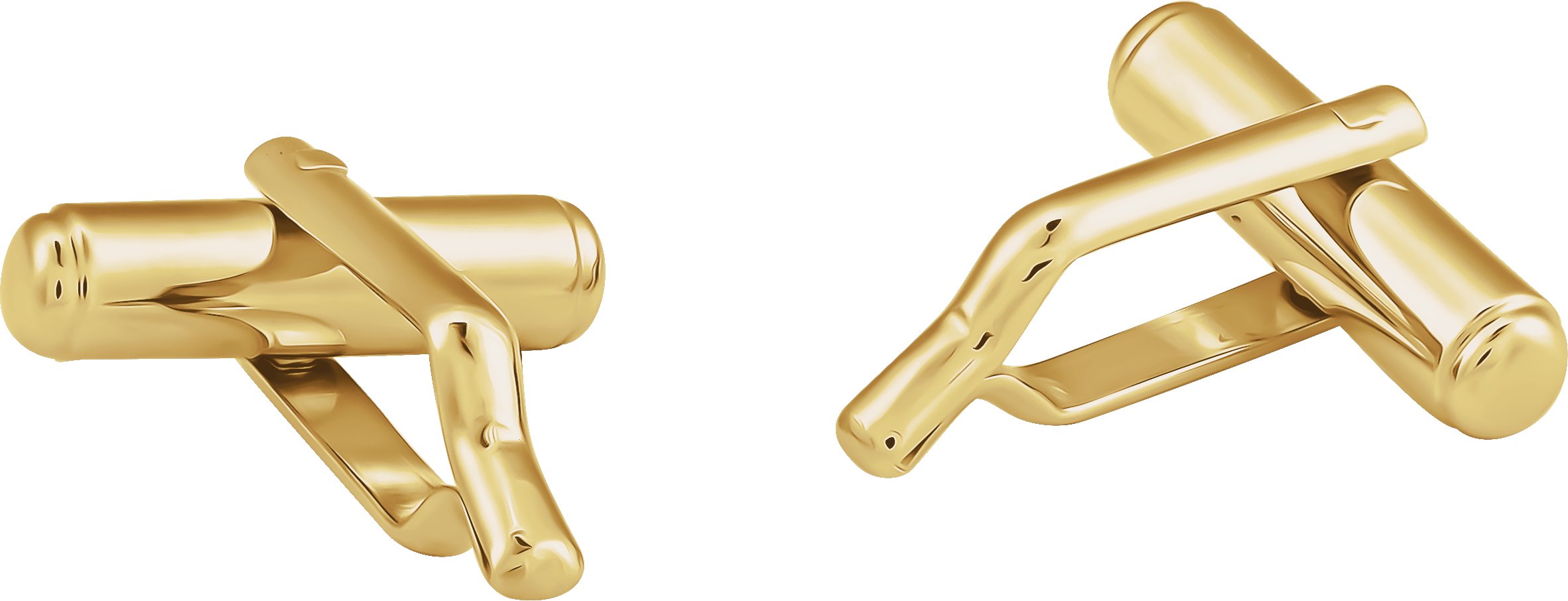 Swivel Cylinder Cuff Link Back