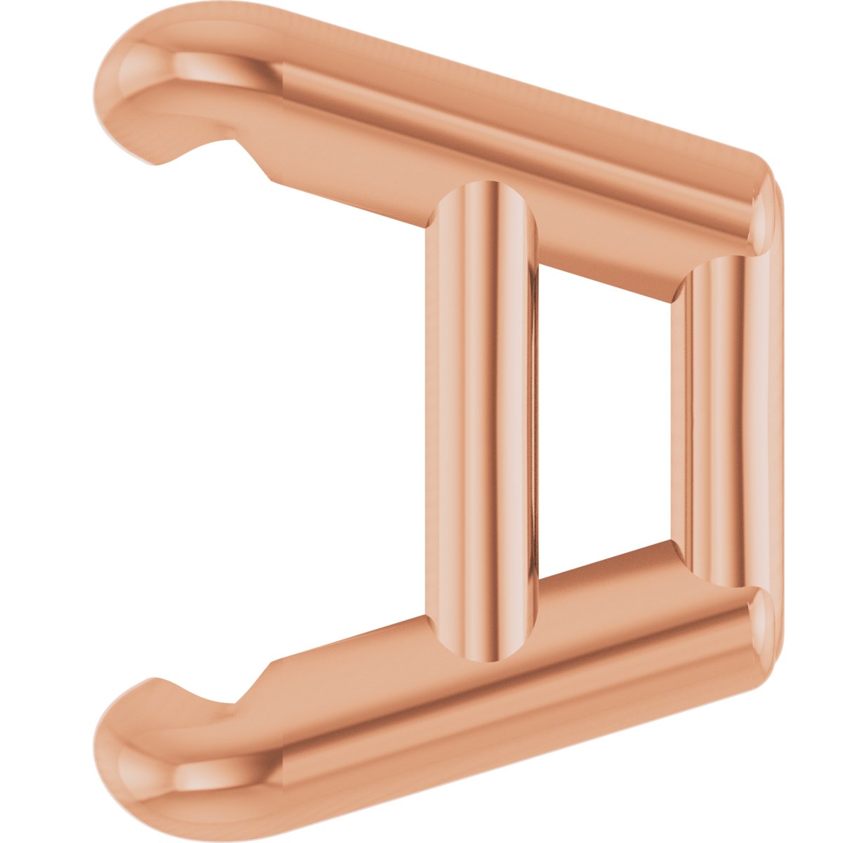 Pre-Notched Claw-Prong Earring Setting