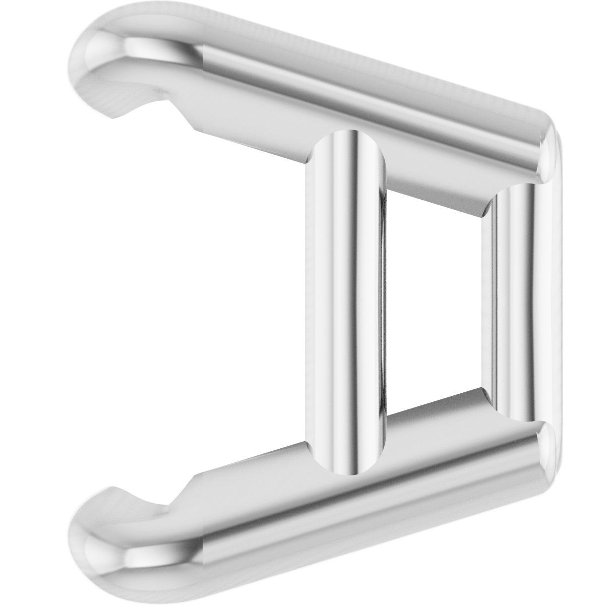 Pre-Notched Claw-Prong Earring Setting