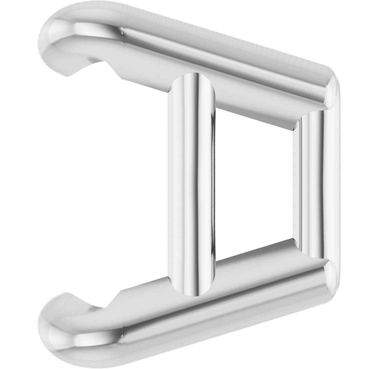 Pre-Notched Claw-Prong Earring Setting