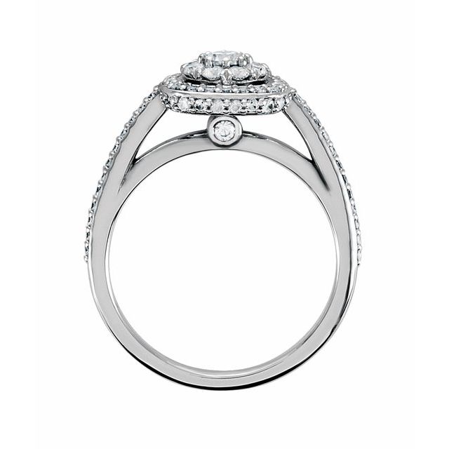 14K Yellow 1/2 CTW Diamond Engagement Ring