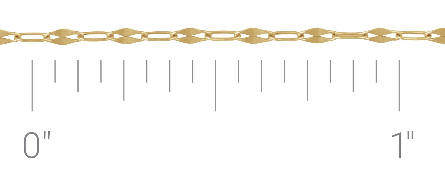 1.5 mm Keyhole Chain
