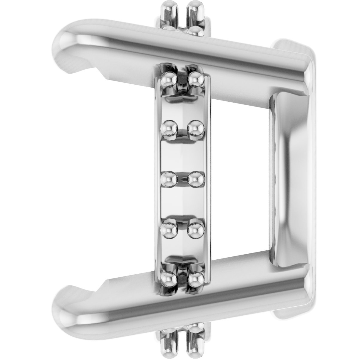 Hidden Halo-Style Earring Setting