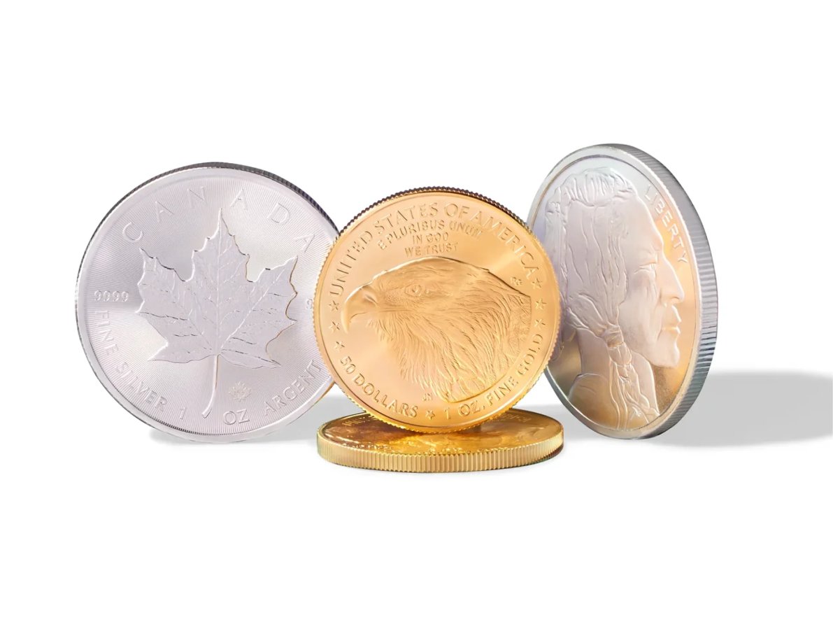 Gold and Silver Coins