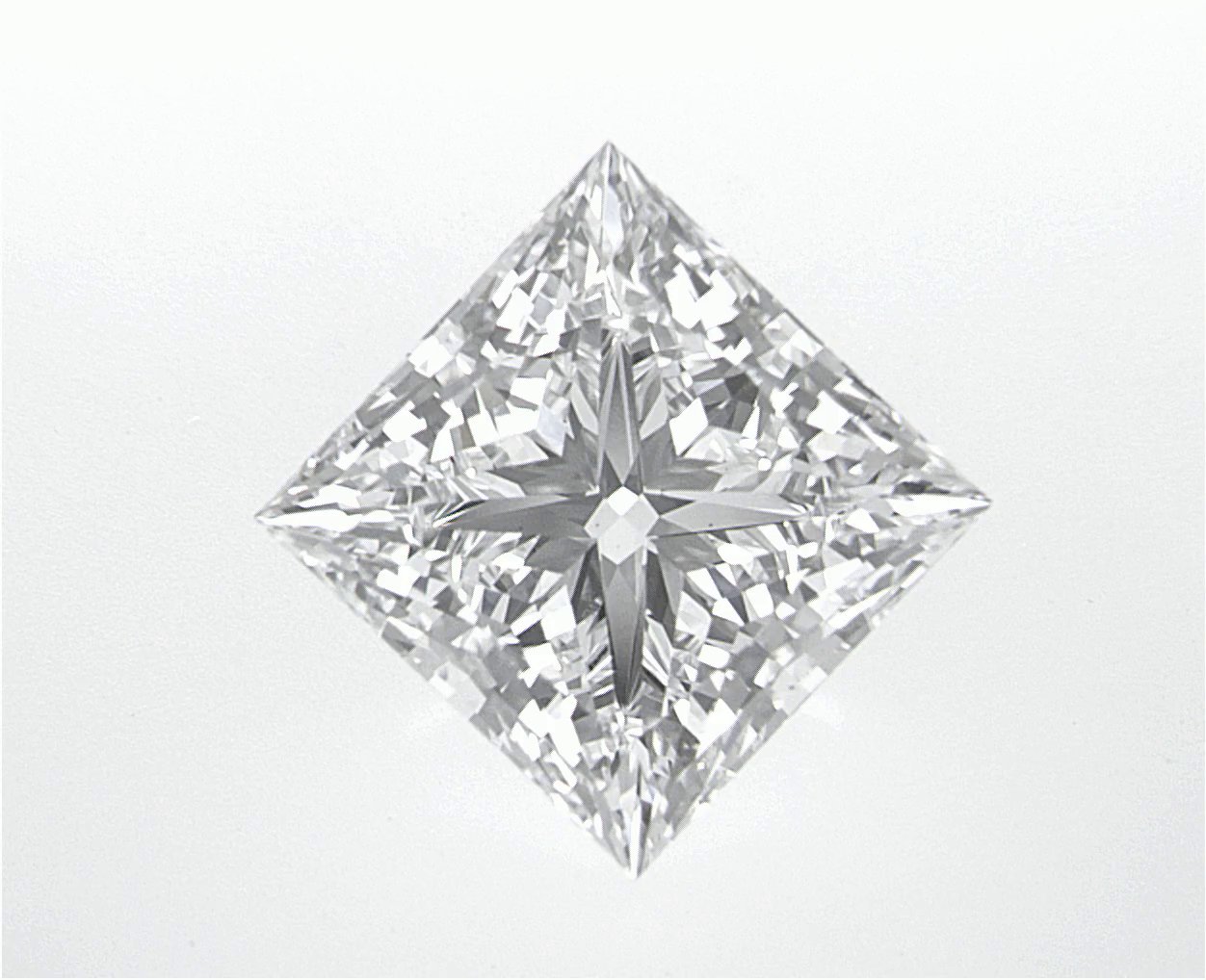 2.01 CT Square Lab-Grown Diamond Surrey Vancouver Canada Langley Burnaby Richmond