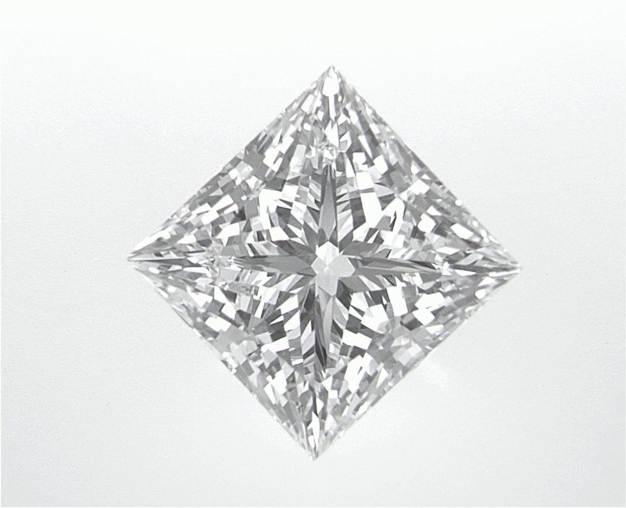 2.68 CT Square Lab-Grown Diamond Surrey Vancouver Canada Langley Burnaby Richmond