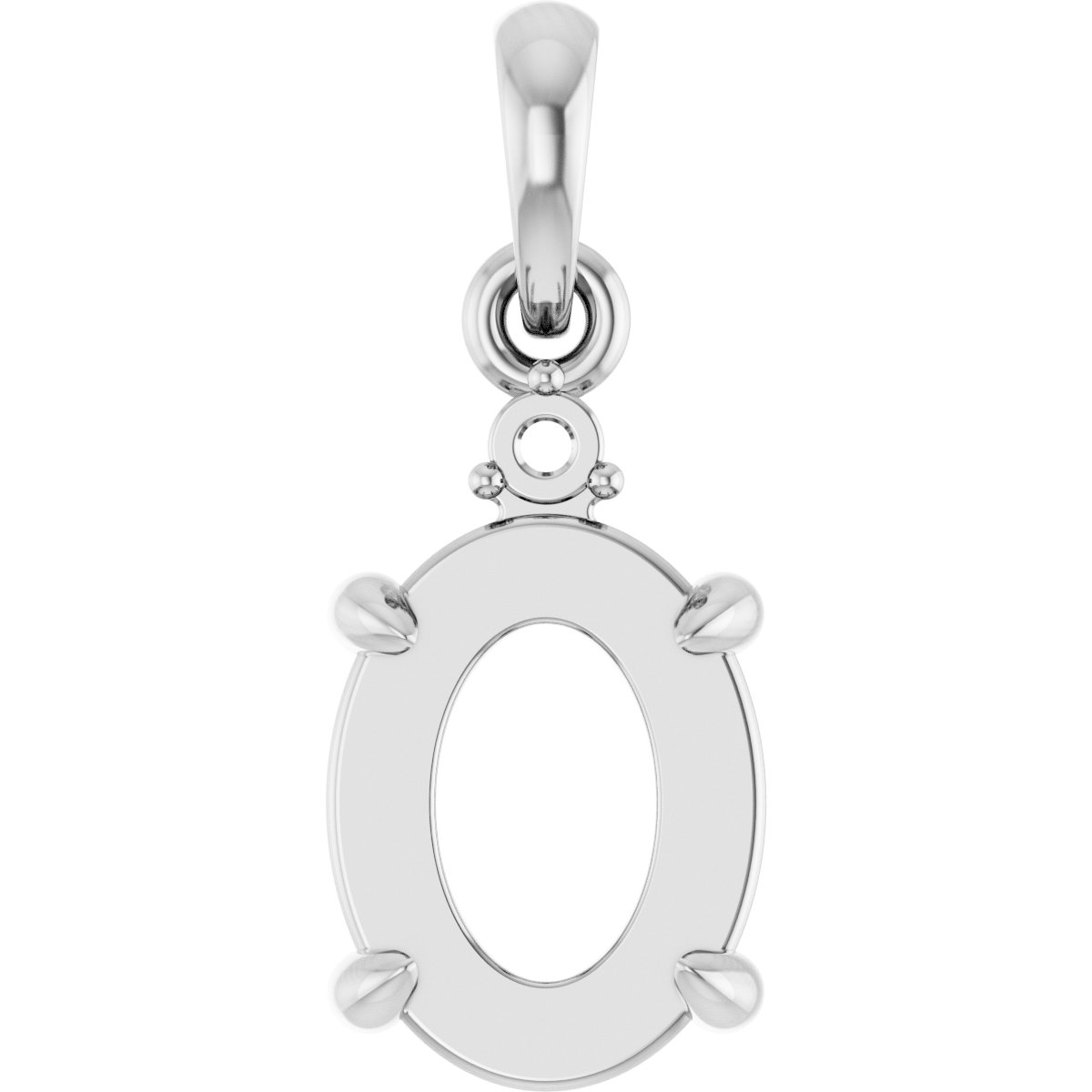 Accented Cabochon Necklace or Pendant