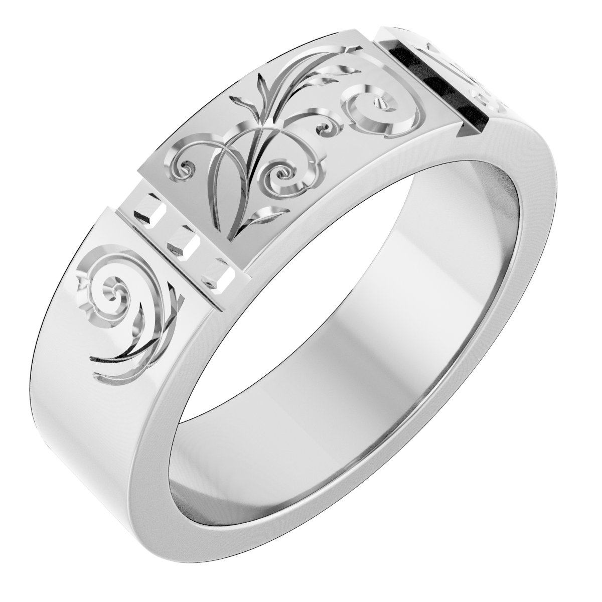 14k White Gold