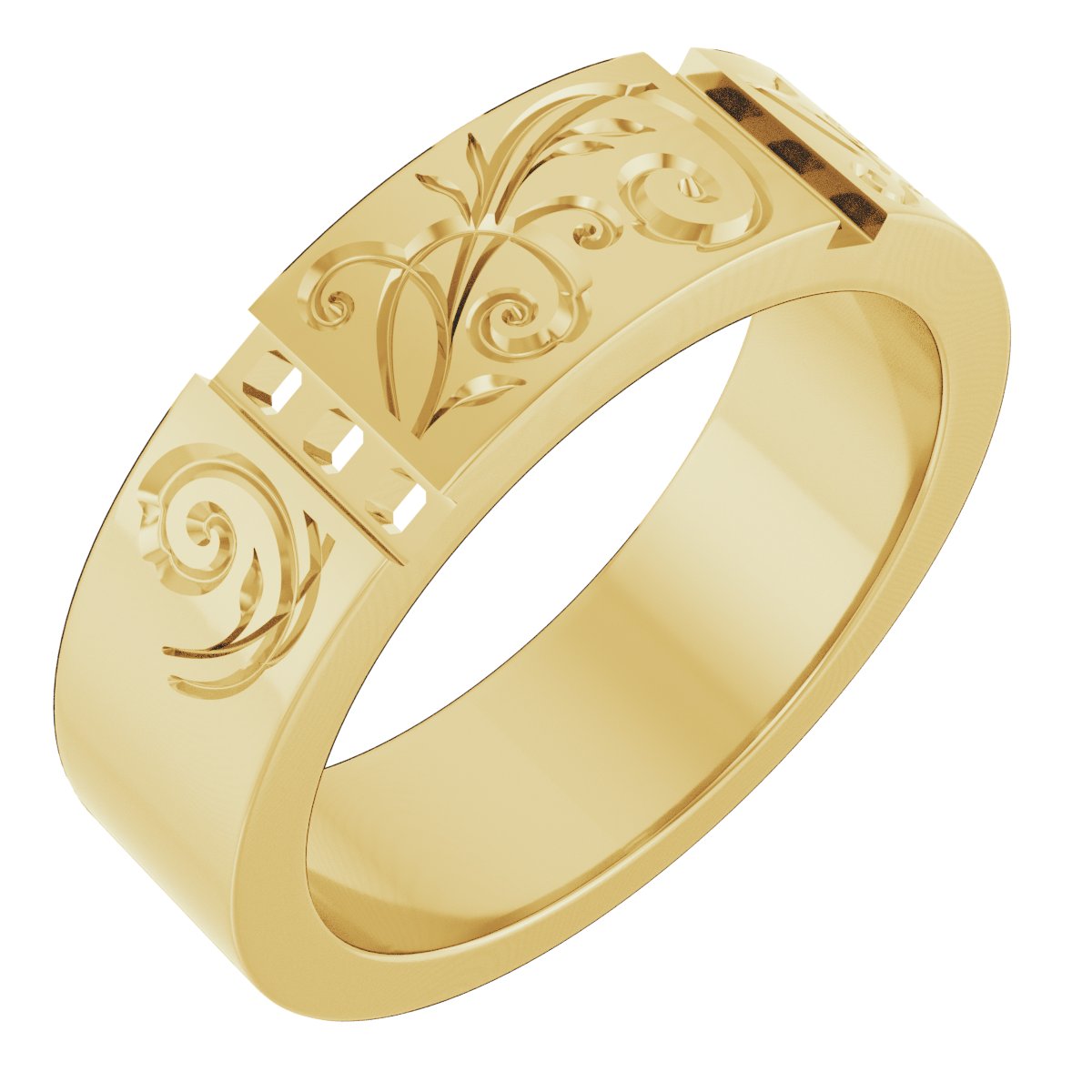 14k Yellow Gold
